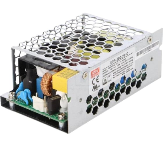 Блок питания в кожухе для медицинского назначения MEAN WELL RPS-200-27-C AC/DC 202.5 Вт 27 В 2182975