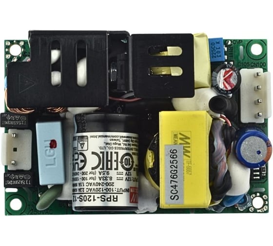 Открытый блок питания MEAN WELL RPS-120S-12 114 Вт 12 В для медицинского назначения 3638337