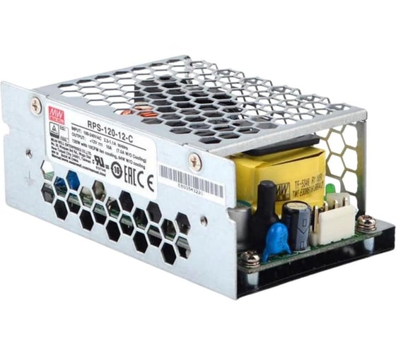 Блок питания в кожухе для медицинского назначения MEAN WELL RPS-120-12-C AC/DC 120 Вт 12 В 2182961