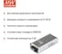 Блок питания DC/DC в кожухе на шасси MEAN WELL RSD-100D-5 100 Вт 5 В для ЖД приложений 709732 3