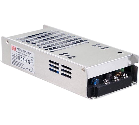 Блок питания DC/DC в кожухе на шасси MEAN WELL RSDH-150-24 со сверхшироким входом 150 Вт 24 В 5500331