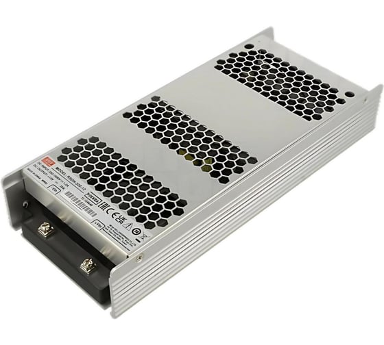 Понижающий DC/DC преобразователь в кожухе на шасси MEAN WELL RSDH-300-12 со сверхшироким входом 150-1500 В DC, изолированный, 300 Вт, 12 В, без вентилятора 5500334