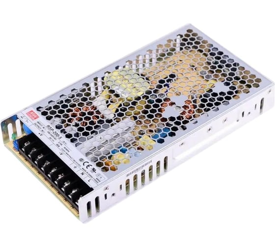 Блок питания AC/DC в кожухе на шасси MEAN WELL RSP-200-5 200 Вт 5 В 1137650