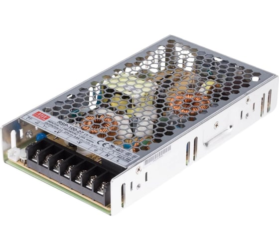 Блок питания AC/DC в кожухе на шасси MEAN WELL RSP-100-27 100 Вт 27 В 1287553