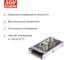 Блок питания AC/DC в кожухе на шасси MEAN WELL RSP-100-27 100 Вт 27 В 1287553 3