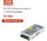 Блок питания AC/DC в кожухе на шасси MEAN WELL RT-125D 136 Вт 5 В, 24 В, 12 В 70455 2