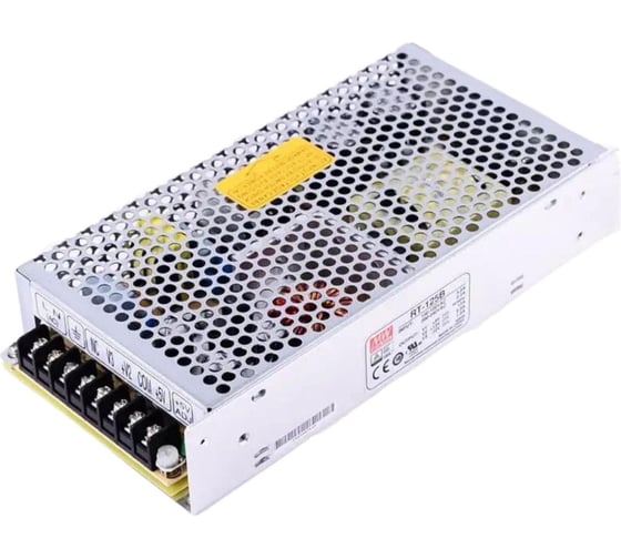 Блок питания AC/DC в кожухе на шасси MEAN WELL RT-125B 132 Вт 5, 12 В 70453
