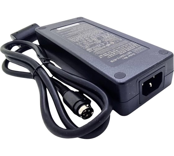 Адаптер MEAN WELL GST220A12-R7B 220Вт 12В, настольный, для промышленного и бытового применения, класс I, защита от КЗ, перегрузки и перенапряжения, 4-контактный DIN 2583325