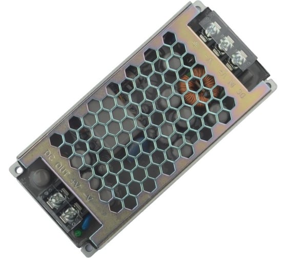Блок питания на шасси MEAN WELL RSD-60G-24 60 Вт 24 В, в кожухе для ЖД приложений 2722171
