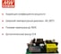 Блок питания AC/DC открытого типа MEAN WELL LOP-400-18 400 Вт 18 В, с коррекцией мощности, компактный, универсальный, для промышленных, информационных, бытовых и медици 5918966 2