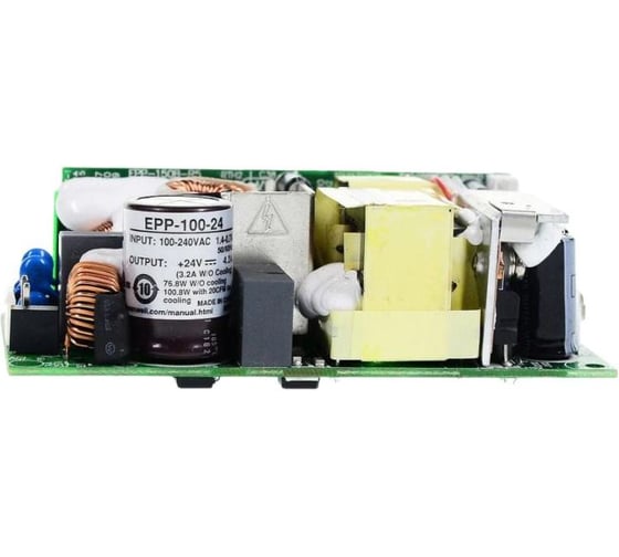 Открытый блок питания MEAN WELL EPP-100-24 с ККМ и дополнительным выходом, AC/DC 100.8 Вт 24 В 1109469