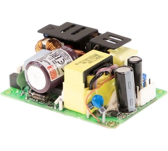 Открытый блок питания Mean Well EPP-120S-12 с ККМ и дополнительным выходом, AC/DC 114 Вт 12 В, 3417791