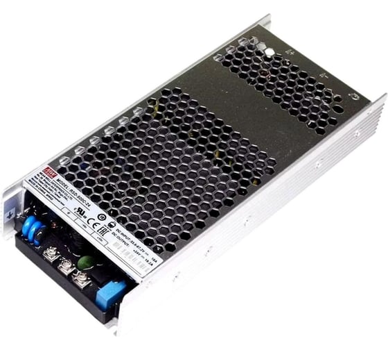 DC/DC преобразователь в кожухе на шасси MEAN WELL RSD-500C-24 Buck-Boost для железнодорожного транспорта, с широким входным диапазоном 16.8-30 В и выходом 24 В, для жест 3676277