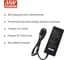 Адаптер MEAN WELL GSM90B15-P1M , 90Вт 15В, настольный, для медицинских устройств, класс II, защита от КЗ, перегрузки и перенапряжения, низкий ток утечки 1344011 3