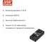 DC/DC-преобразователь на печатную плату MEAN WELL RSDW60F-24 в корпусе DIP-24, для ЖД приложений, изолированный с комплексом защит 60 Вт 24 В 3687157 3