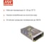 Блок питания MEAN WELL RS-100-12 100Вт 12В 8.5А, универсальный вход, металлический корпус, пассивное охлаждение, комплекс защит, виброустойчивость, для промышленных сист 64526 3