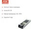 Безвентиляторный блок питания MEAN WELL UHP-200-12 с ККМ 200.4 Вт 12 В 2739258 3