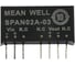 Преобразователь на печатную плату MEAN WELL SPAN02A-03 2 Вт 3.3 В, изолированный в корпусе SIP-8, с дистанционным Вкл-Выкл 3655983 1