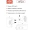 Зарядное устройство MEAN WELL SGA12E05-USB, в розетку, AC/DC 12 Вт 5 В 2.4 А 2092549 3