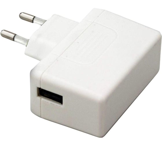 Зарядное устройство MEAN WELL GSM12E05-USB, в розетку, AC/DC 12 Вт 5 В 2.4 А 3918464