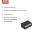 Блок питания на печатную плату MEAN WELL IRM-01-12S AC/DC 1 Вт 12 В (SMD-монтаж) 2118683 3