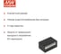 Блок питания на печатную плату MEAN WELL IRM-02-12 AC/DC 2 Вт 12 В 2118697 3