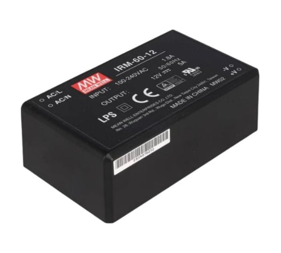 Блок питания на печатную плату MEAN WELL IRM-60-12 AC/DC 60 Вт 12 В 1914895