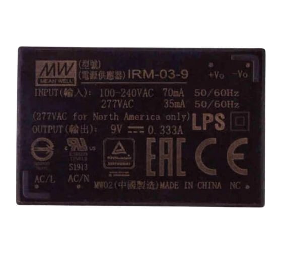Блок питания на печатную плату Mean Well IRM-03-9, AC/DC 3 Вт 9 В, 2092523