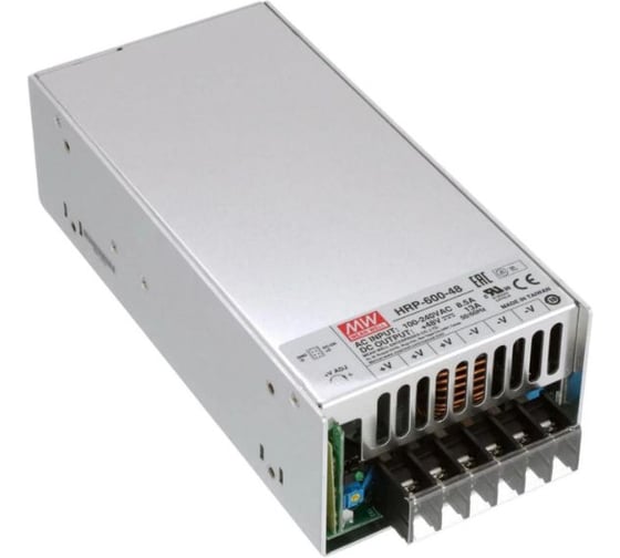 Блок питания в кожухе на шасси MEAN WELL HRP-600-48 AC/DC 624 Вт 48 В 1929531