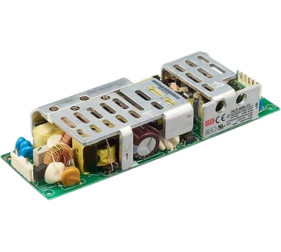 Блок питания светодиодный MEAN WELL HLP-80H-12 60 Вт 8-12 В, с диммингом и ККМ 675551