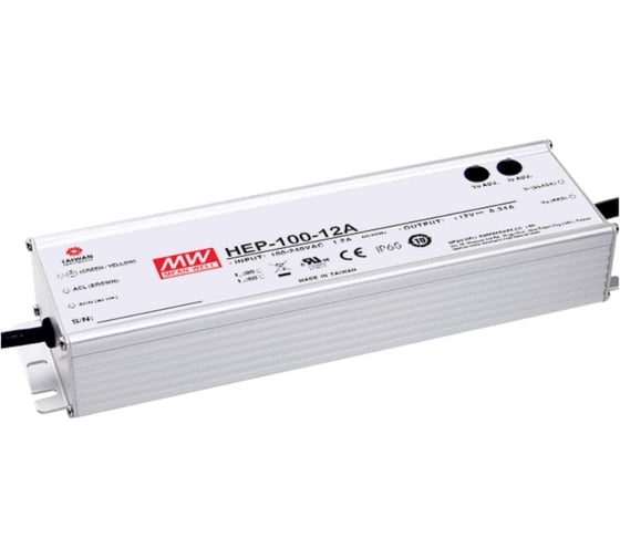 Блок питания в кожухе на шасси MEAN WELL HEP-100-12A AC/DC 100 Вт 12 В 1927477