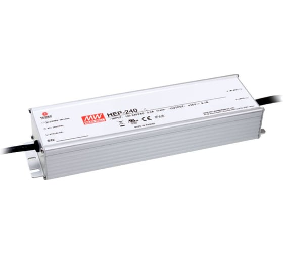 Блок питания на шасси MEAN WELL HEP-240-24A 240 Вт 24 В, в кожухе 2274856