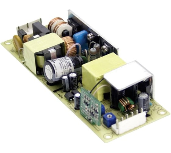Управляемый открытый AC/DC блок питания Mean Well HLP-60H-36, LED-драйвер, с диммингом, ККМ 60 Вт 36 В 1-1.7 А, 850210