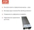 Блок питания MEAN WELL BIC-2200-48 AC/DC, 2160 Вт 48 В, двунаправленный мощный, с функцией рециркуляции энергии, модульный 1U в rack-стойку 3964561 3