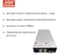 Блок питания MEAN WELL BIC-2200-24CAN AC/DC, 2160 Вт 24 В, двунаправленный мощный, с функцией рециркуляции энергии, модульный 1U в rack-стойку 5030752 3