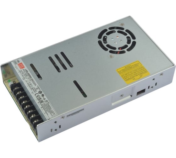 Блок питания импульсный MEAN WELL LRS-600N2-24 600Вт 24В 25А, поддержка пиковой мощности до 1кВт, вход 90-264В, комплекс защит, активное охлаждение, встроенный вентилято 5917324