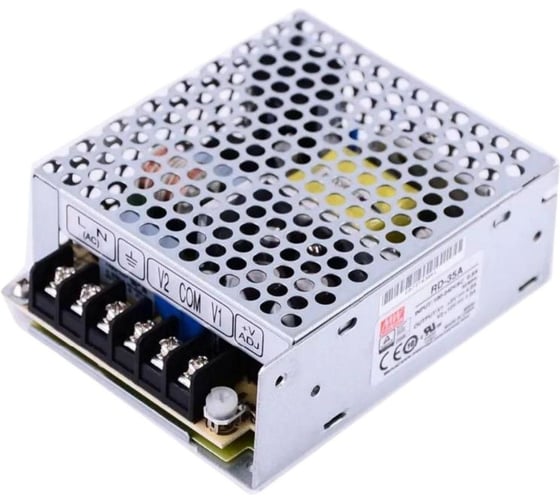 Двухканальный блок питания Mean Well RD-35A 35 Вт 5, 12 В, 63301