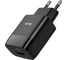 Блок питания (сетевой адаптер) Hoco C72Q Glorious QC3.0 один USB порт, черный 092149 1