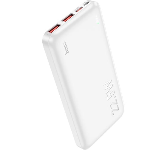 Внешний аккумулятор Hoco Powerbank J101 Astute, 10000mAh белый 110622