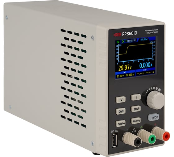 Источник питания RGK PPS6010 с поверкой 702711