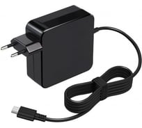 Универсальный блок питания KS-is PD USB-C от электрической сети 65Вт, черный корпус KS-451L1B