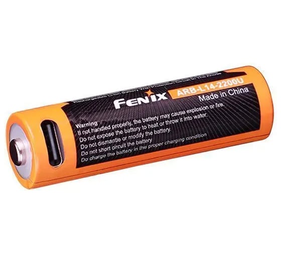 Аккумулятор Fenix AA с разъемом для USB ARB-L14-2200U