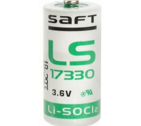 Элемент питания Saft LS17330 CNA 2/3A 3.6V 2100mAh RPL00286