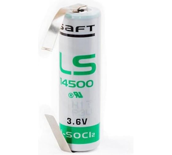 Элемент питания Saft LS14500 CNR AA 3.6V 2600 mAh RPL00429