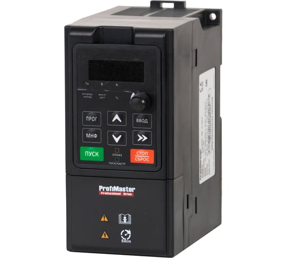 Преобразователь частоты ProfiMaster 1ф 220 В, 2, 2 кВт PM150A-2S-2.2B-H