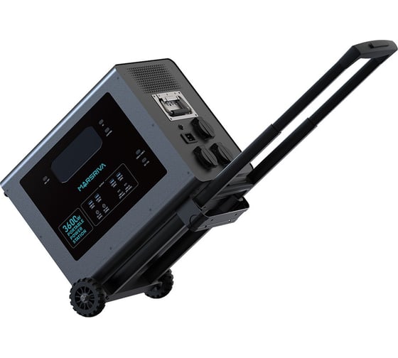 Портативная электростанция Marsriva 3600Вт, 3932Вт*ч, LifePO4 MR-MP36