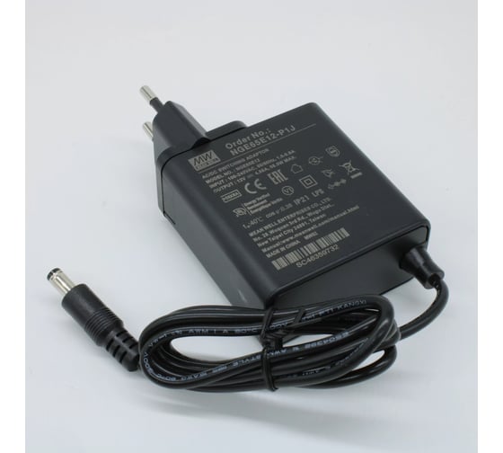Адаптер питания AC-DC Mean Well NGE65E12-P1J Т03757126
