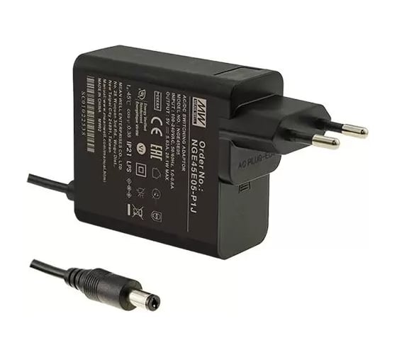 Адаптер питания AC-DC Mean Well NGE45E05-P1J Т03757103