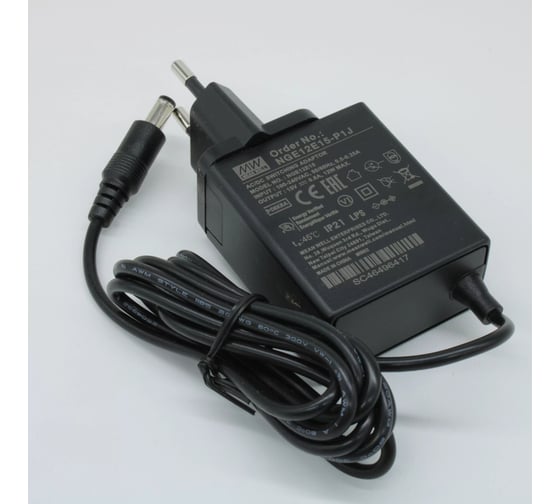 Настенный адаптер питания AC-DC Mean Well NGE12E15-P1J Т03757049