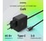 Блок питания DIGMA DM-U45-GAN автоматический 45W 5V-20V 2.25A от бытовой электросети 2127157 6